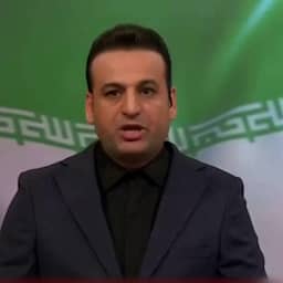 Video | Zo kondigde Iraanse staatstelevisie het staakt-het-vuren aan