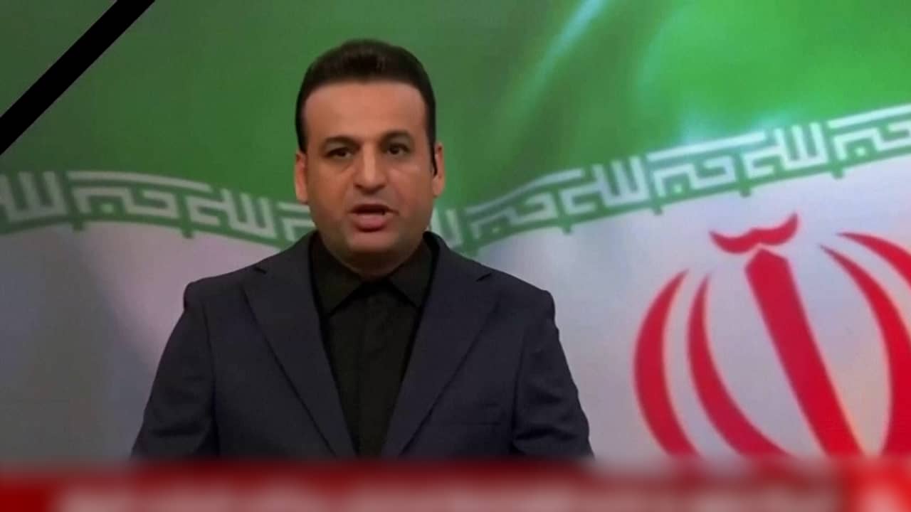 Video | Iraanse staatstelevisie kondigt staakt-het-vuren aan: 'Grote overwinning'