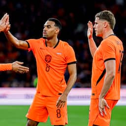 Live voetbal | Van Dijk na oefenzege Oranje: 'Nog steeds werk aan de winkel'