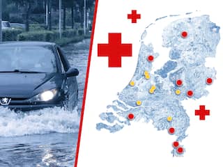 Kwart van de ziekenhuizen komt in ernstige problemen bij zware regenbui
