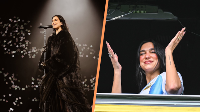 Dua Lipa zingt met fans iconisch Argentijns nummer bij hotel