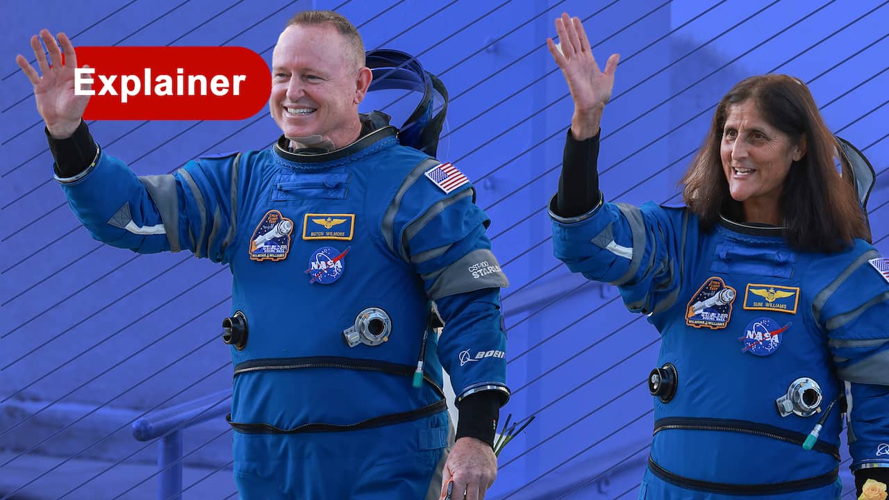 Astronauten die vastzitten in ISS mogelijk volgend jaar pas terug naar