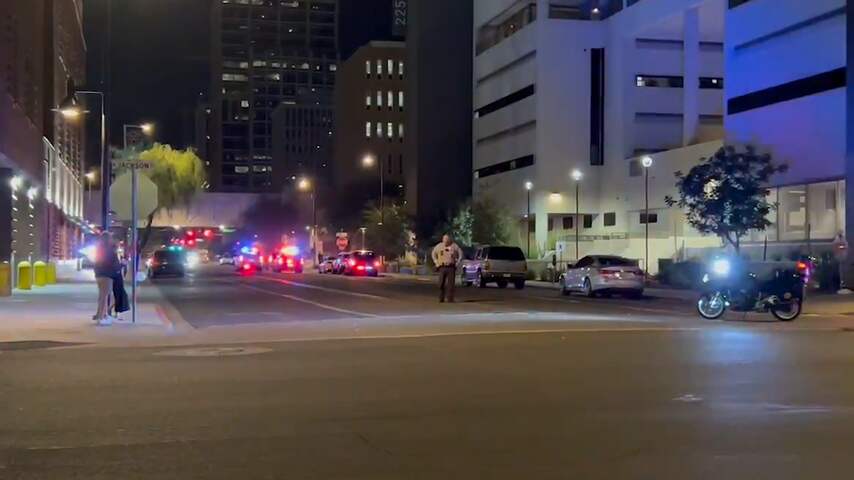 Amerikaanse agenten zetten straat in Arizona af vanwege bommelding