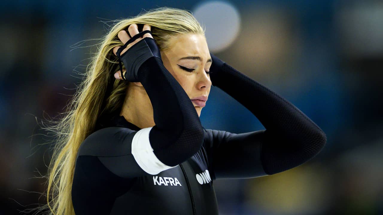 Jutta Leerdam in tranen na val op OKT: 'Hoop heel erg dat ze mij aanwijzen'