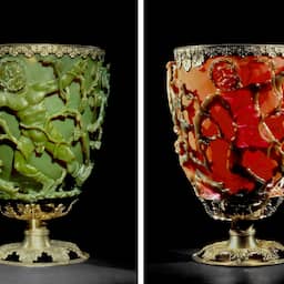 Na 1.600 jaar is ontrafeld hoe Romeinen kleurveranderend glas maakten