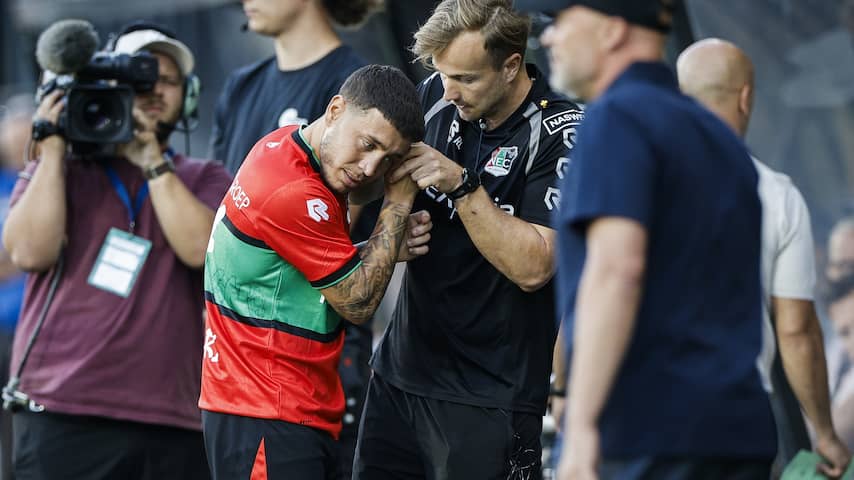 NEC-matchwinner Mor krijgt oorbel niet uit voor invalbeurt: 'Kan niet op dit niveau'