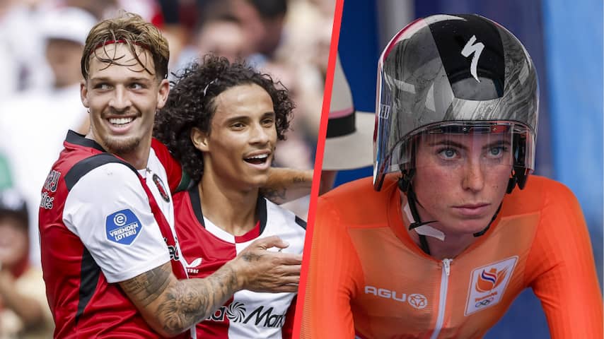 Programma sportzondag: Feyenoord-Utrecht, Twente-PSV en WK tijdrijden