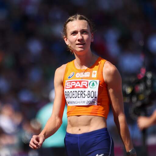 Illustratie bij: Femke Broeders-Bol onderschatte zichzelf op 800 meter: 'Ik was een beetje bang'