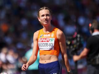 Femke Broeders-Bol onderschatte zichzelf op 800 meter: 'Ik was een beetje bang'