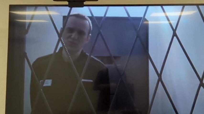 Navalny grapt dag voor zijn dood in de gevangenis