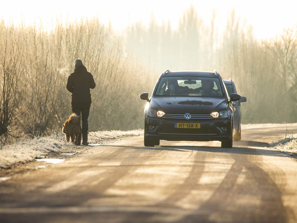 Code geel wegens gladheid, in westen geeft KNMI geen waarschuwing af