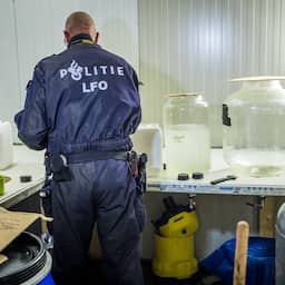 Aantal opgerolde drugslabs voor het eerst in vijf jaar gedaald