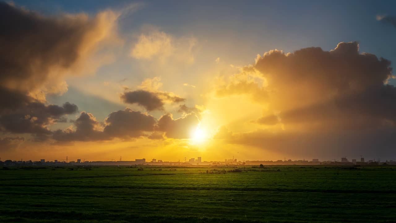 Weerbericht Overdag kans op onweer en regen in de avond droog en zon