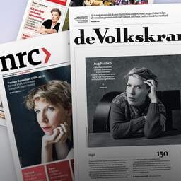 Nederlandse kranten eren overleden Paulien Cornelisse met foto op voorpagina