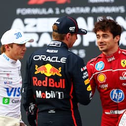 Live F1 | Verstappen veroverde poleposition in Bakoe op 'verkeerde banden'