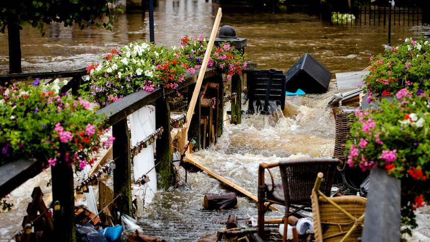 Hoe Zuid-Limburg onder water kwam te staan: 'Dit is heel extreem'