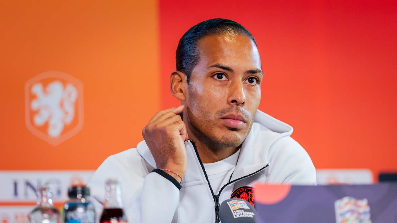 Foto bij Live Oranje | Getergde Van Dijk fel op media over 'zijn' idee op WK: 'Onzin'