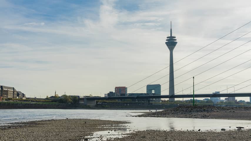 Droge rivieren staan herstel Duitse economie in de weg