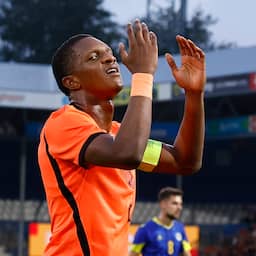 Live voetbal | Jong Oranje aast op openingsgoal in cruciaal EK-kwalificatieduel