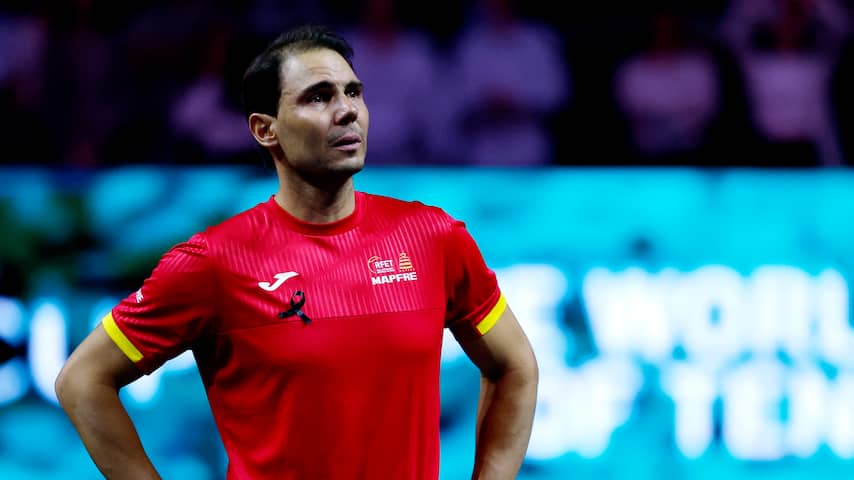 Nadal vecht tegen tranen bij groots afscheid: 'Mijn lichaam wil niet