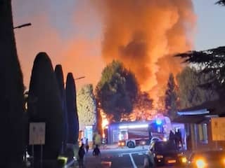 24 gewonden bij grote brand op camping Gardameer