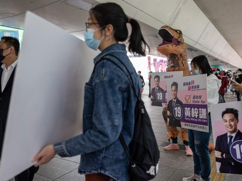 Hongkong verwacht slechte opkomst tijdens omstreden parlementsverkiezing