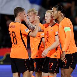 Live Nations League | Van Dijk kritisch na winst Oranje in Servië: 'Slechte pot'