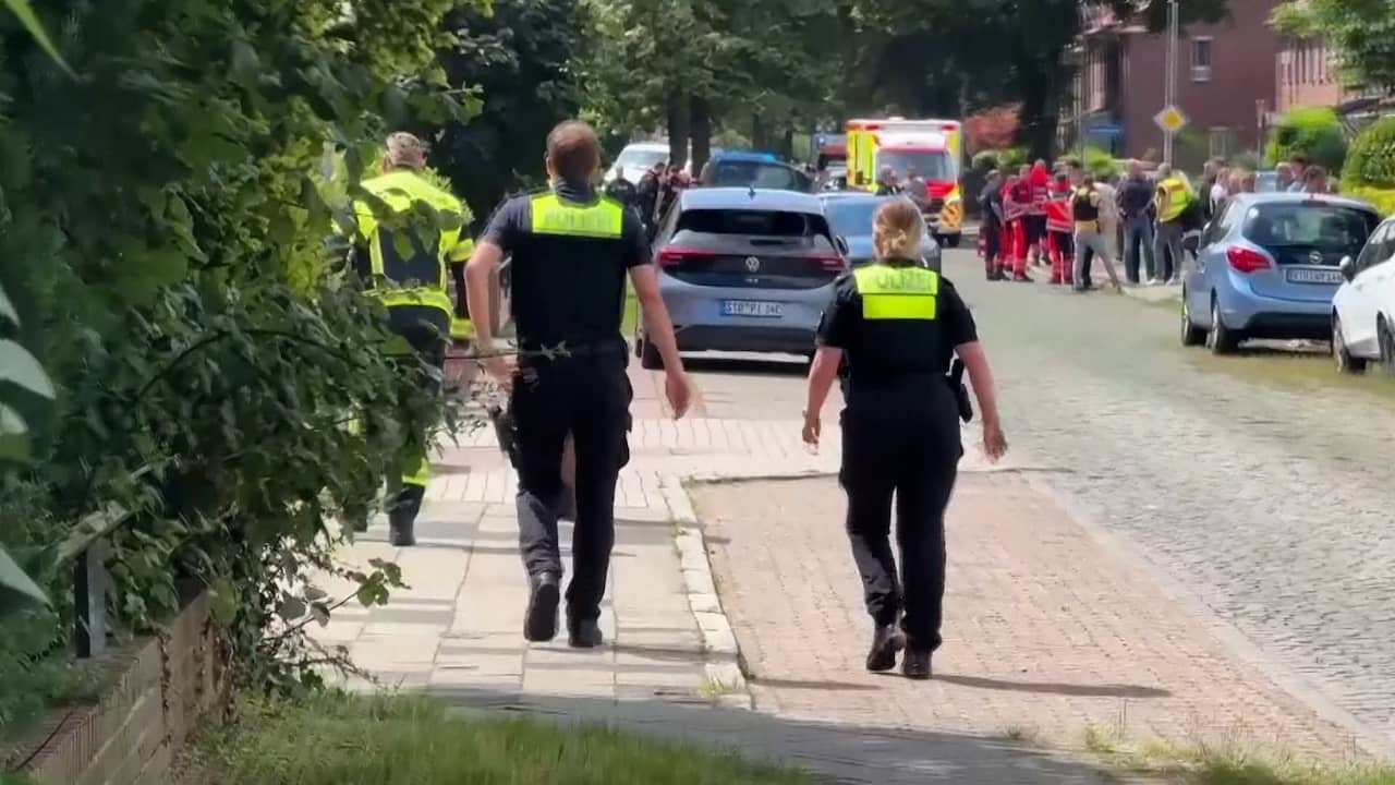 Hulpdiensten massaal aanwezig na dodelijke schietpartij in Duitsland