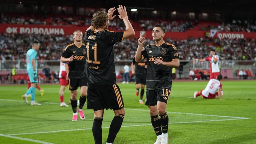 Ajax begint jacht op Conference League-ticket met klinkende zege in Servië