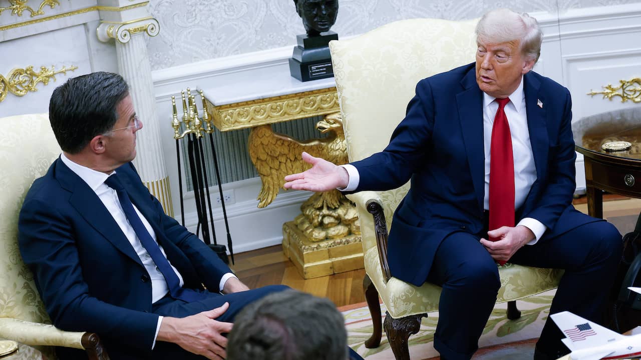 Video | Trump haalt uit naar NAVO-baas Rutte