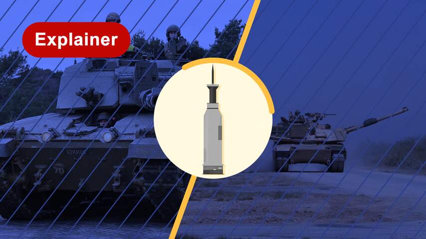 Waarom tanks in Oekraïne verarmd uranium gebruiken