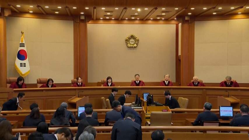 Zuid-Koreaans hof bevestigt afzetting president Yoon unaniem