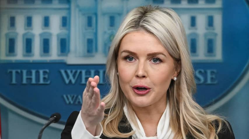 Witte Huis-woordvoerder Karoline Leavitt stapt eind deze maand op