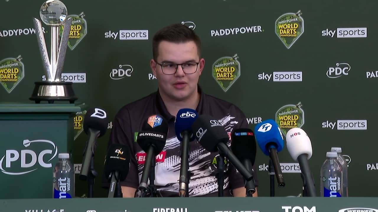 Video | Van Veen: 'Hoop dat ik iedereen heel trots heb gemaakt'