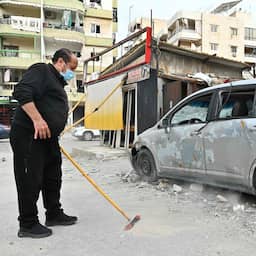 In beeld | Duizenden Libanezen keren terug naar zuiden van het land