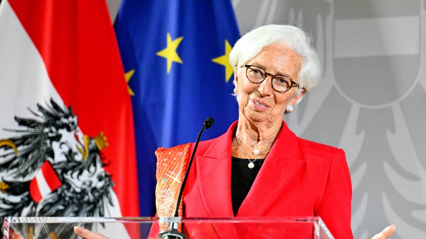 ECB-voorzitter Lagarde zet deur op een kier voor vroegtijdig vertrek