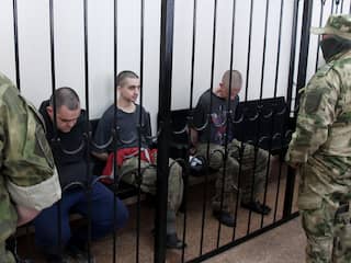 VK beschuldigt Rusland van schenden humanitair recht met doodstraf voor Britten