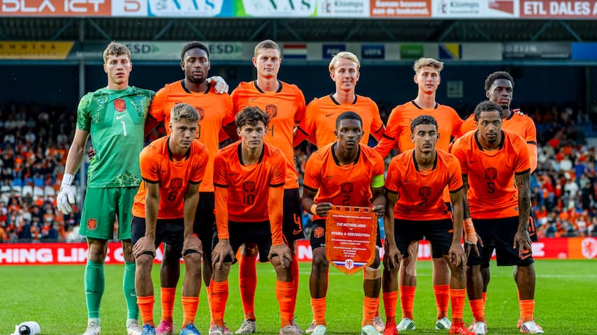 Jong Oranje speelt tegen Jong Denemarken in play-offs om EK-ticket