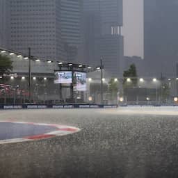 Live F1 | Sprintrace in Singapore uitgesteld vanwege zware regenval