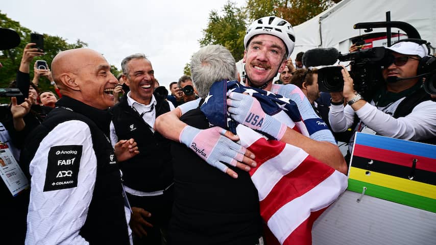 McNulty eerste Amerikaanse wereldkampioen sinds Armstrong: 'Dit is een wonder'
