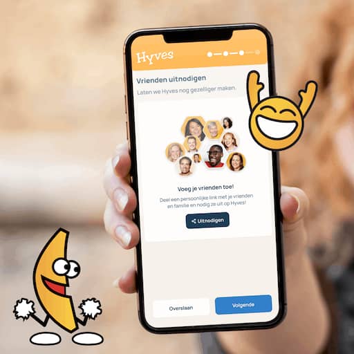 Illustratie bij: Hyves is terug: krabbels, dansende bananen en geen verslavende algoritmes