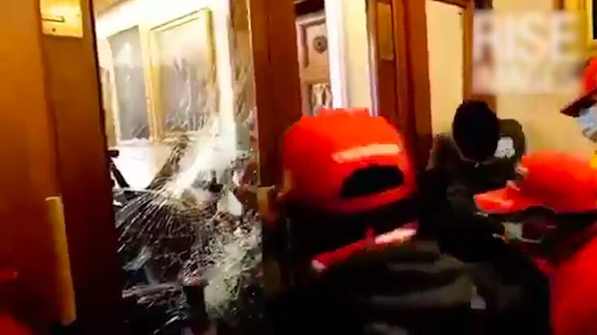 Schot te horen op videobeelden vanuit Capitool