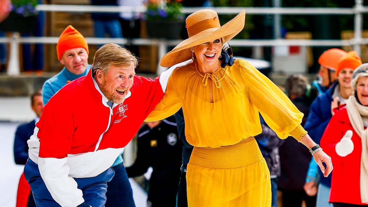 Zo vierde de koninklijke familie Koningsdag in het Friese Dokkum