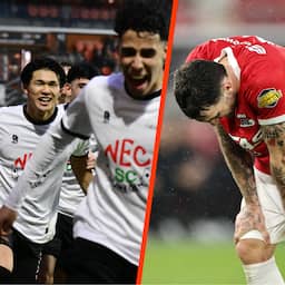 NEC stoot Ajax van derde plek dankzij doelpunt in 95e minuut, AZ wint wéér niet