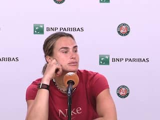 Sabalenka na uitschakeling op Roland Garros: 'Wil stoppen met tennis'