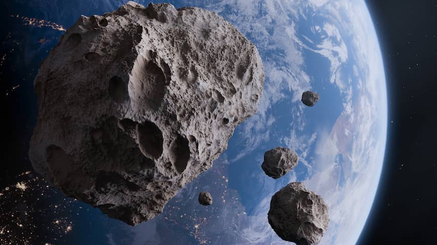 Planetoïde bij planeet Aarde