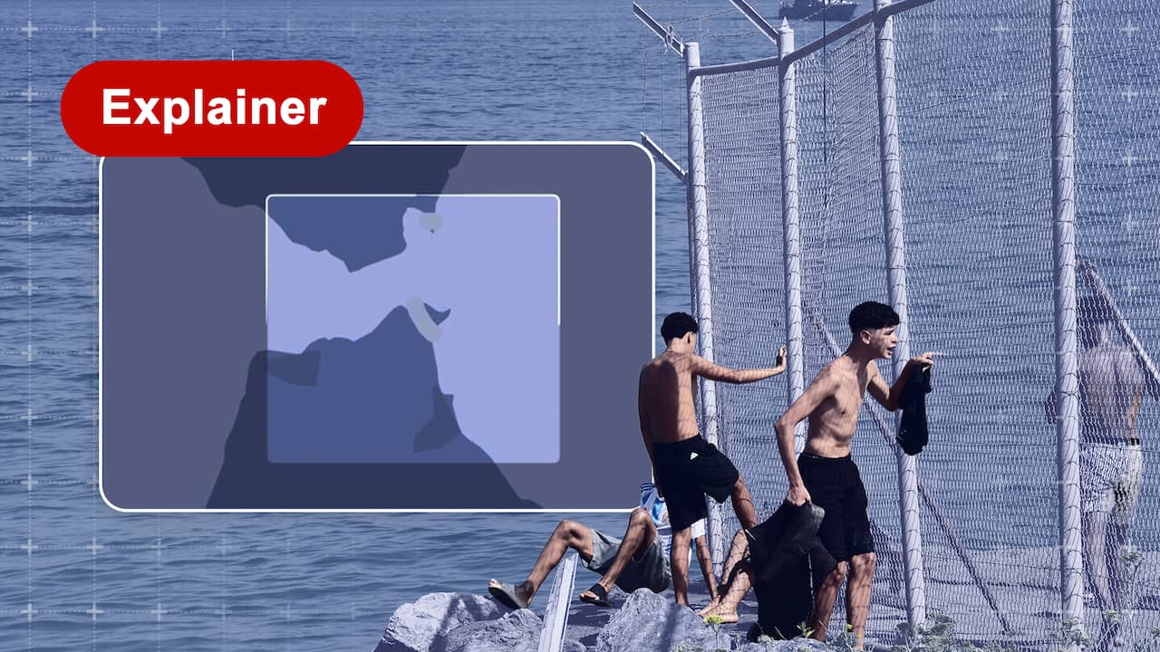 60.000 mensen naar Ceuta: wat je moet weten over de Spaanse stad