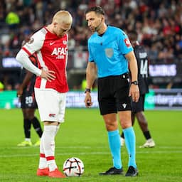 Meerdink zorgt voor verbazing bij AZ met 'Kiprich-penalty': 'Hij is gek'