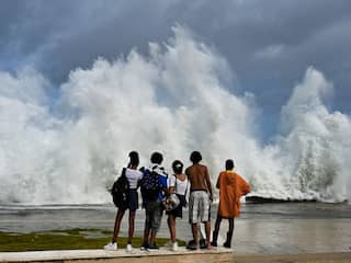 Spoor van vernieling door orkaan Milton wordt zichtbaar