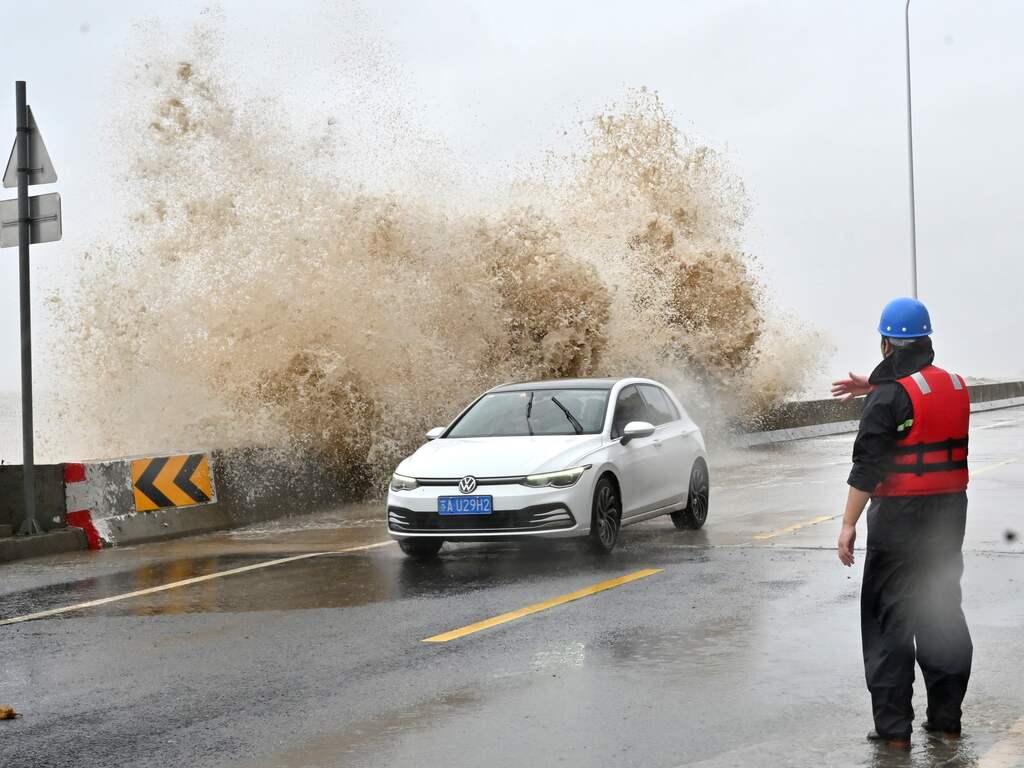 China evacueert 300.000 mensen vanwege tyfoon Gaemi